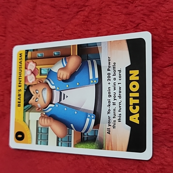 Bear's Enthusiam Yo-Kai Watch Card - Picture 1 of 3